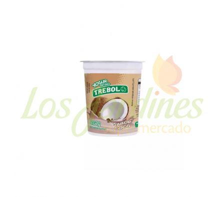 YOGHURT ENTERO TREBOL COCO 350G