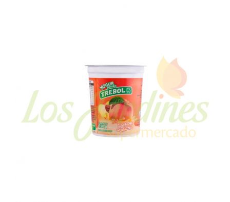 YOGHURT ENTERO TREBOL DURAZNO 350G