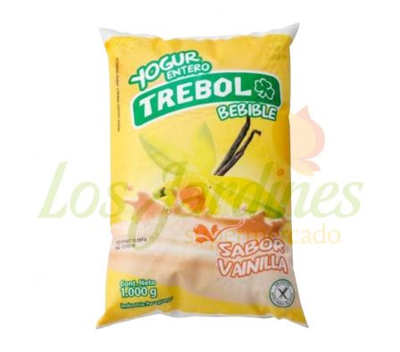 YOGUR TREBOL VAINILLA 1L