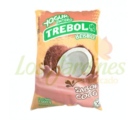YOGUR TREBOL COCO 1L
