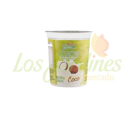 YOGHURT DIETETICO TREBOL COCO 350G