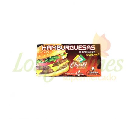 HAMBURGUESA DE CARNE CHORTI 8UN