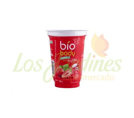 YOGHURT BIO FIBRA TREBOL FRUTILLA 180G