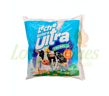 LECHE TREBOL ENTERA ULTRA 500ML