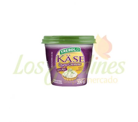 QUESO UNTABLE TREBOL KASE SABOR AJO 200G