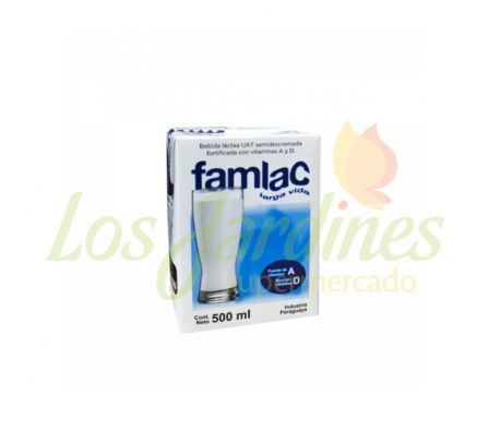 BEBIDA LACTEA FORTIFICADA LV TETRA FAMLAC 500ML