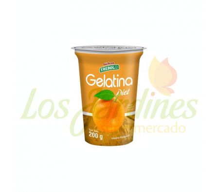 GELATINA DIETETICA TREBOL NARANJA 200G