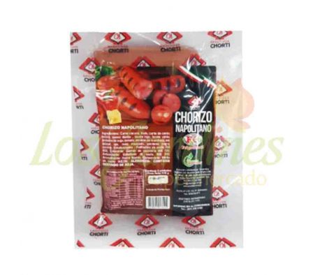 CHORIZO NAPOLITANO PAQUETE CHORTI X UNID.