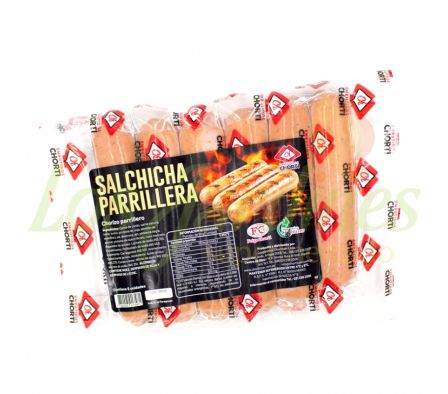 SALCHICHA PARRILLERA CHORTI PAQUETE x 6U