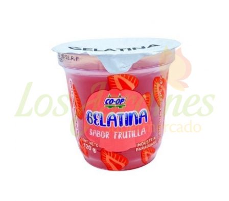 GELATINA COOP FRUTILLA 120G
