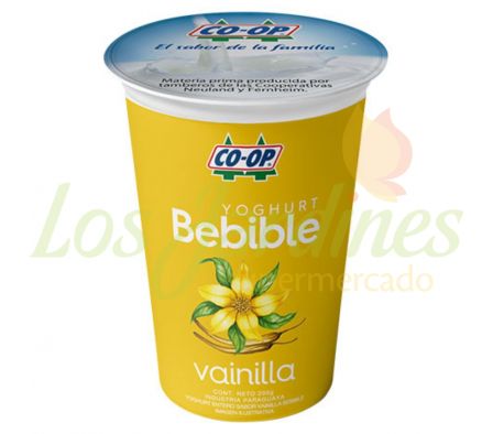 YOGUR ENTERO COOP VAINILLA 200 GR