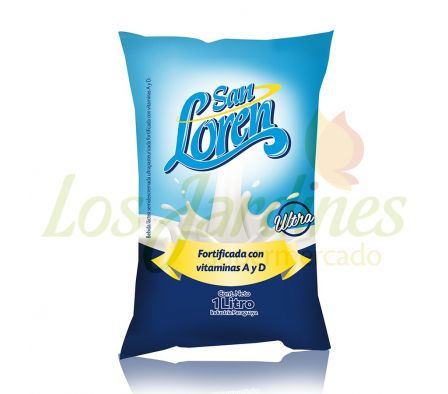 BEBIDA A BASE LECHE SAN LOREN 1 LT SACHET..-