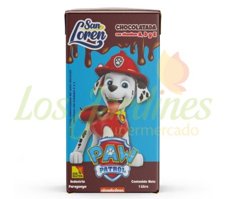 CHOCOLATADA SAN LOREN PAW PATROL 1L