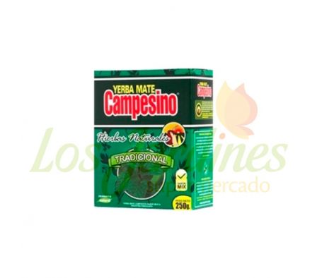 YERBA MATE CAMPESINO HIERBAS NATURALES 250G