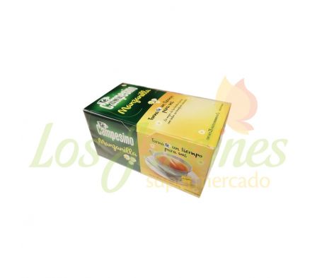 TE CAMPESINO MANZANILLA 25 SAQUITOS 1G