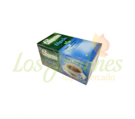 TE CAMPESINO MENTA 25 SAQUITOS 1,5G