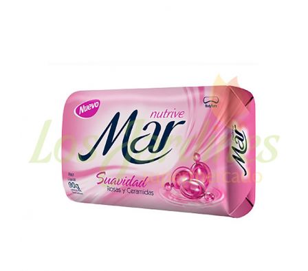 JABON DE TOCADOR MAR NUTRITIVE SUAVIDAD ROSA 90G