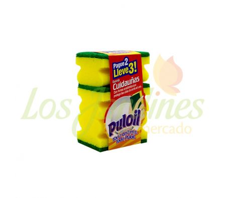 ESPONJA PULOIL CUIDA U¡AS 2 X 3