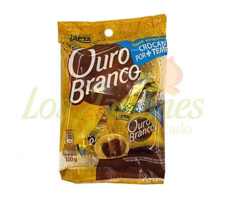 BOMBON LACTA OURO BLANCO BOLSA 100 G