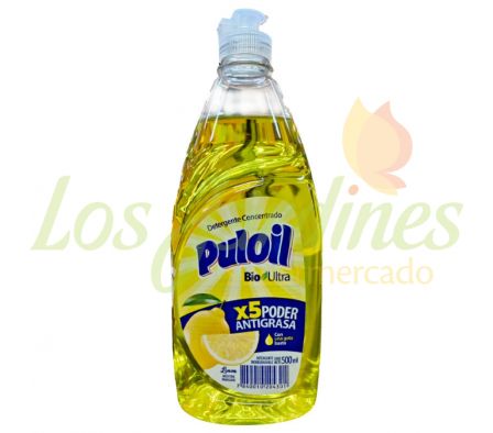 DETERGENTE LAVAVAJILLAS PULOIL 500ML
