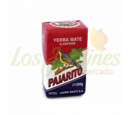 YERBA MATE CLASICA PAJARITO 500G