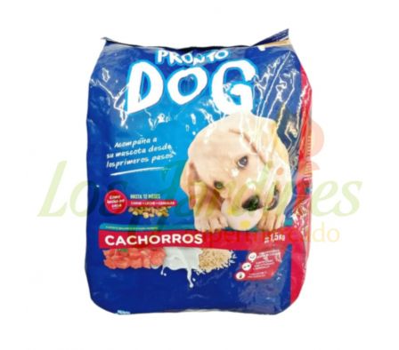 ALIMENTOS PARA PERRO PRONTO DOG CACHORROS 1,5KG