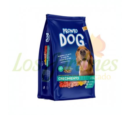 ALIMENTO PARA PERRO PRONTO DOG CRECIMIENTO 1,5KG