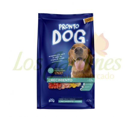 ALIMENTOS PARA PERRO PRONTO DOG CRECIMIENTO * 1,5