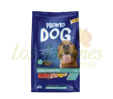 ALIMENTO BALANCEADO P/PERROS  CRECIMIENTO X 7 KG