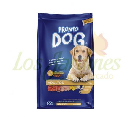 ALIMENTOS PARA PERRO PRONTO DOG ADULTOS * 2,7K