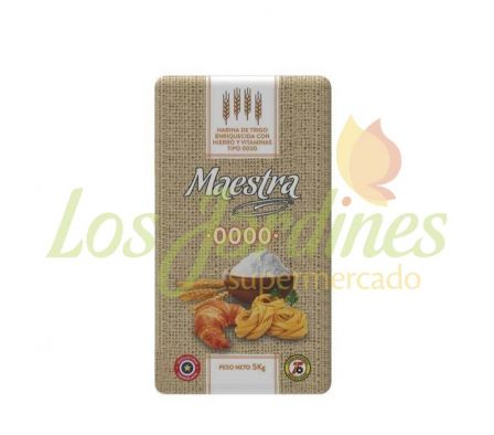 HARINA MAESTRA TIPO 0000 5 K