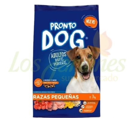 ALIMENTO PARA PERRO PRONTO DOG RAZAS PEQ. 7K