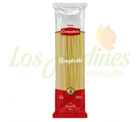 FIDEOS CAMPOBELO SPAGHETTI X 400 GR