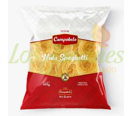 FIDEOS CAMPOBELO NIDO SPAGHETTI X 400 GR