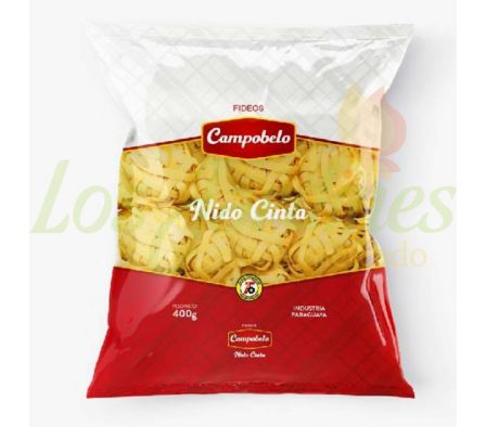FIDEOS CAMPOBELO NIDO CINTA 400 GR