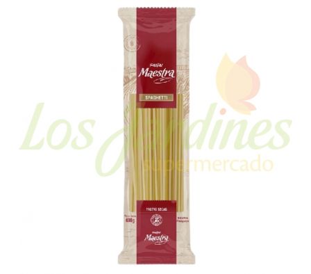 PASTAS MAESTRA SPAGHETTI X 400 GR
