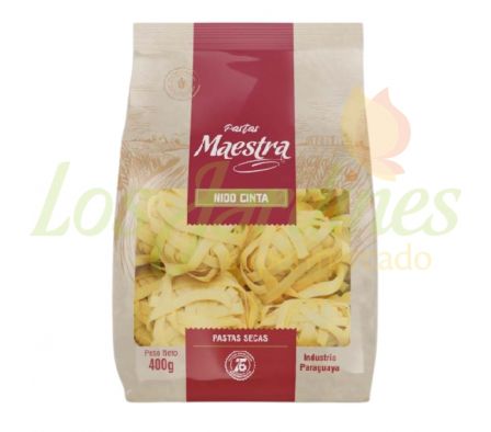 PASTAS MAESTRA NIDO CINTA X 400 GR