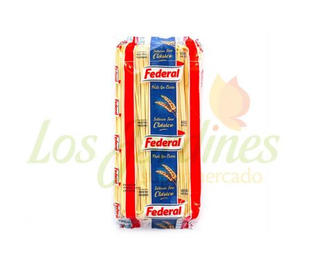 FIDEO FEDERAL TALLARIN AMARILLO FINO CLASICO 400
