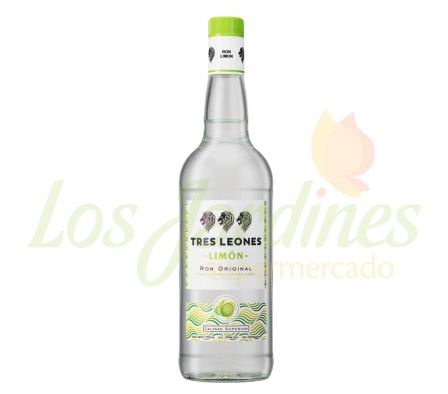 RON NATURAL LIMON TRES LEONES 750ML