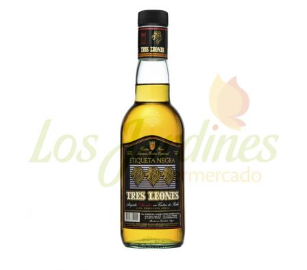 CAÑA ETIQUETA NEGRA TRES LEONES 450 ML