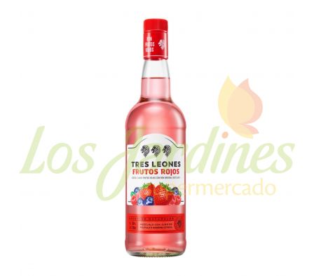 RON NATURAL FRUTOS ROJOS TRES LEONES 750ML