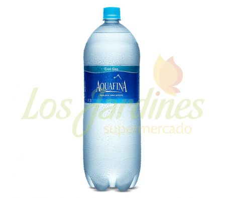 AGUA C/GAS AQUAFINA 2 LTS