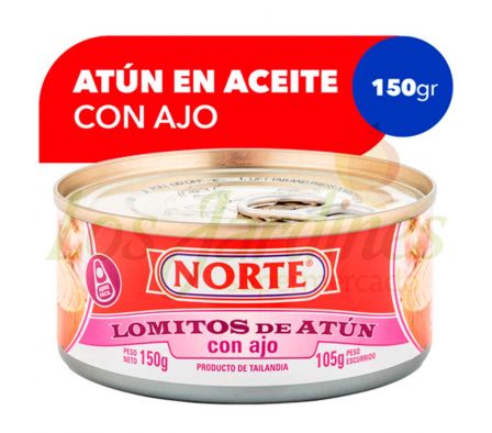 ATUN LOMITO NORTE CON AJO 105G