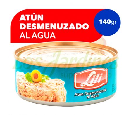 ATUN DESMENUZADO AL AGUA LILI 140G