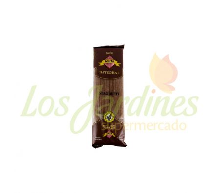 FIDEOS INTEGRALES SPAGUETTI ANITA 400G