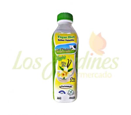 YOGHURT VAINILLA DIET BOTELLA LA PRADERA 800 GR