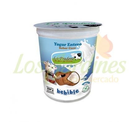 YOGURT LA PRADERA COCO POTE 350 GR