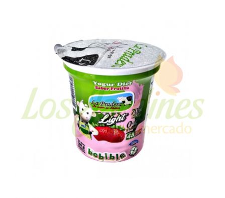 YOGURT DIETETICO LA PRADERA FRUTILLA 140G