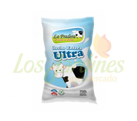 LECHE LA PRADERA ENTERA ULTRA 1 L