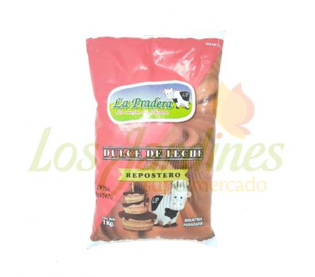 DULCE DE LECHE LA PRADERA REPOSTERO SACHET 1KG